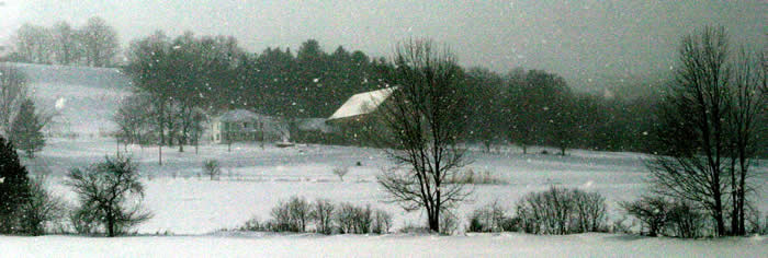 Peacham Vermont Winter