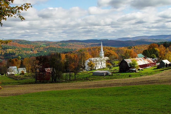 Peacham Vermont Church