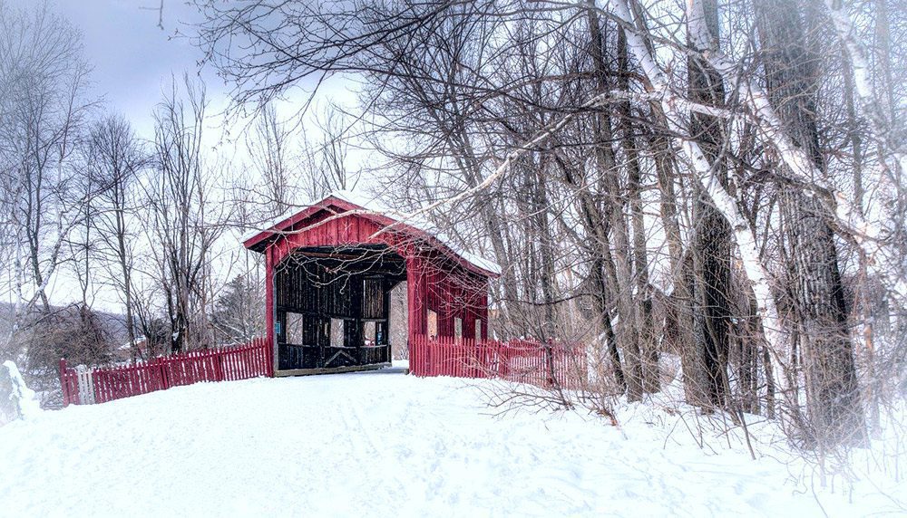 Mills River Covered Bridge Jericho, VT