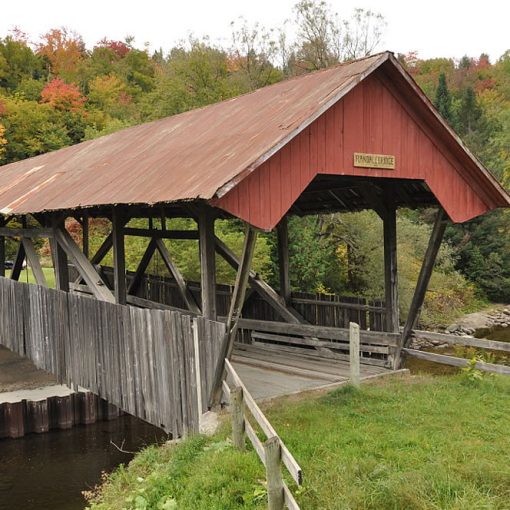 Lyndon Vermont Burrington Covered Bridge