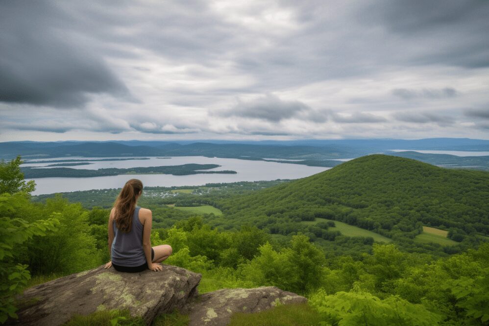 Mount Philo Vermont Views of Lake Champlain