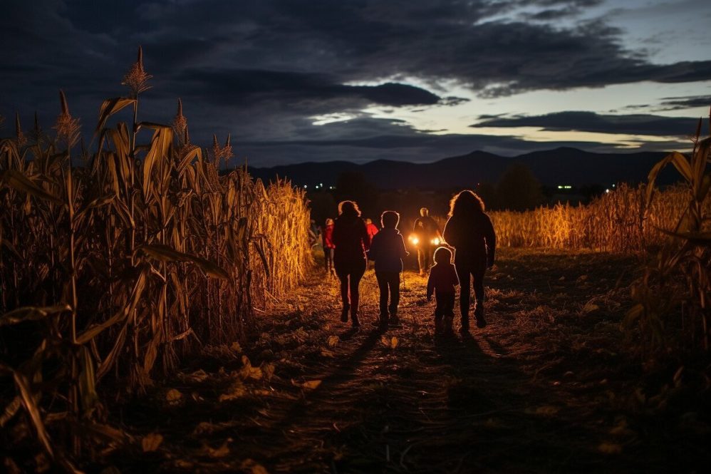Vermont Halloween Haunted Corn Mazes