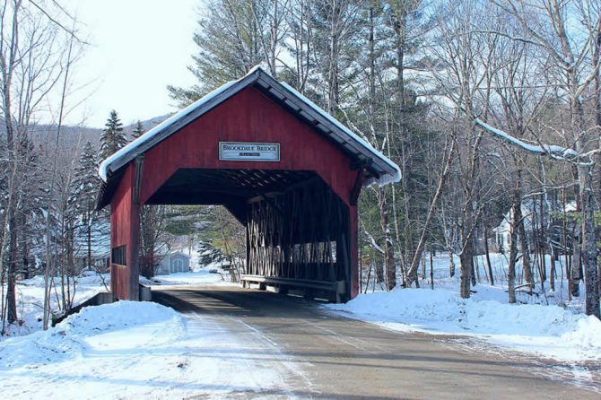 Stowe Brookdale Covered Bridge