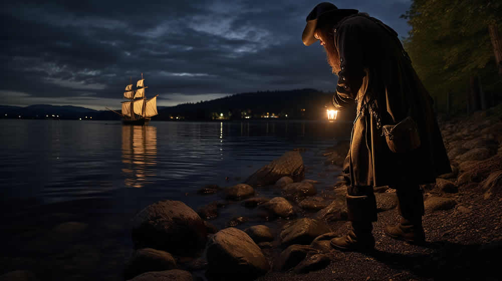 Captain Mallett’s Pirate Legend on Lake Champlain