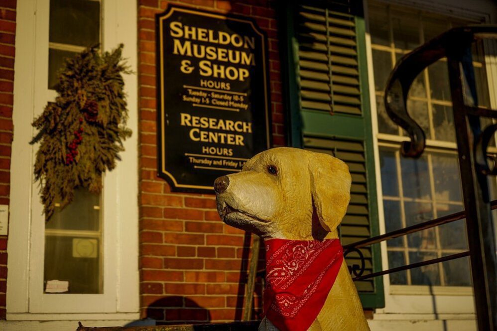 Visiting the Henry Sheldon Museum in Middlebury, Vermont