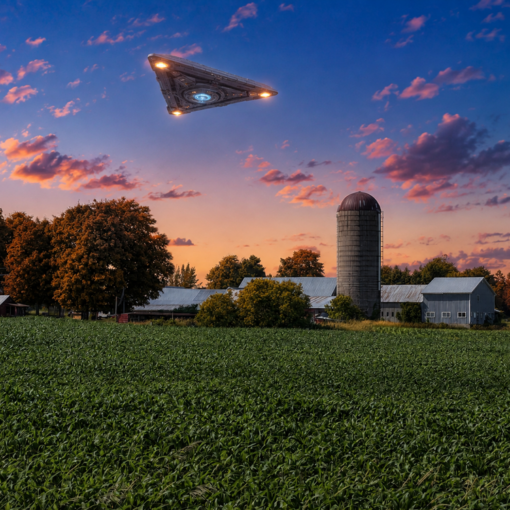 UFO over Grand Isle