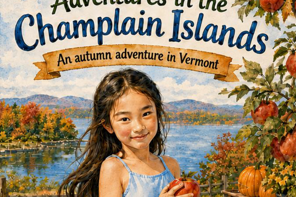 Vicky's Adventures in the Champlain Islands